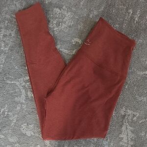 Beyond Yoga Brick Red Leggings